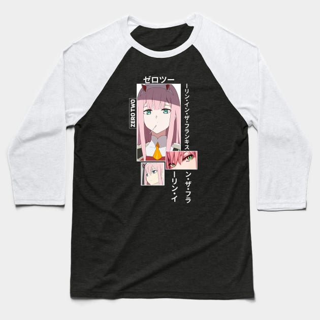 Darling In The Franxx Baseball T-Shirt by RhysDawson